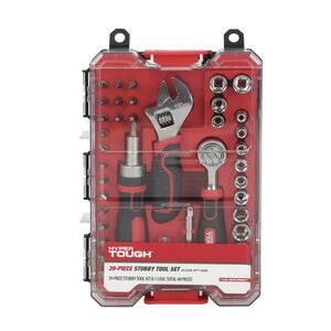 Hyper Tough 39-Piece Stubby Tool Set in Click Fit™ Case
